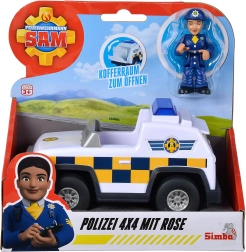 Jeep de police Sam le pompier 4x4 Mini