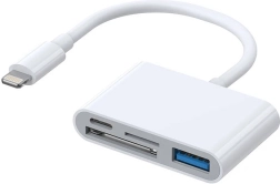 Adaptateur Joyroom Lightning vers USB OTG avec lecteur de cartes SD/microSD