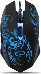 Souris optique gaming 6D USB ESPERANZA SCORPIO MX203 bleue