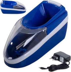 Machine électrique à fabriquer des cigarettes en bleu