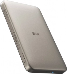 batterie externe magnétique esr qi2 magslim 5000 mah sable