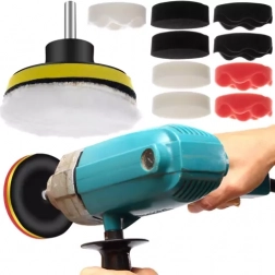 Kit d’éponges de polissage 12 pcs, 80 mm