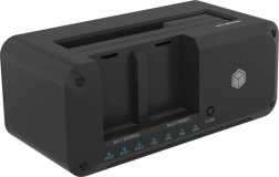 Support de clonage IB-2924MSCL-C31 Docking & CloneStation 1x 2,5"/3,5" vers 1x M.2 NVMe