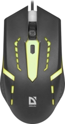 Souris de jeu optique filaire DEFENDER HIT MB-601 avec rétroéclairage