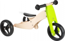 Small Foot tricycle en bois et draisienne 2‑en‑1 vert