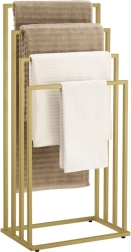 porte-serviettes autoportant à 4 bras – doré