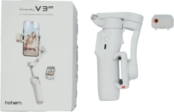 Hohem isteady v3 ultra stabilisateur blanc pour smartphone avec suivi IA