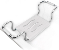 Siège de baignoire à largeur réglable 42,5–65 cm, capacité 120 kg
