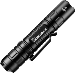 Lampe de poche Superfire avec chargement USB, 300 lm (IP44)