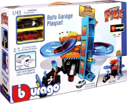 Bburago garage en descente avec ascenseur 1:43