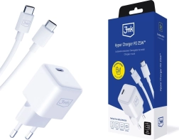 Chargeur 3mk Hyper 25 W PD avec câble USB-C