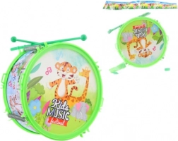 Tambour en plastique avec animaux pour enfants