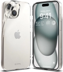 Coque Crystal Slim pour iPhone 15 – étui ultra fin et transparent
