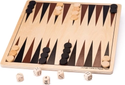 Backgammon en bois BIGJIGS TOYS