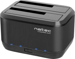 Station d’accueil HDD Natec Kangaroo Dual pour SATA 2,5'' + 3,5'' USB 3.0