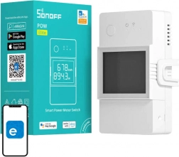 Interrupteur Wi‑Fi intelligent avec mesure de consommation Sonoff 20 A