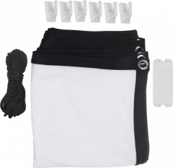 Écran de projection 120 pouces Maclean avec cadre noir