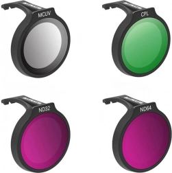 SUNNYLIFE ensemble de filtres pour DJI Neo MCUV, CPL, ND32 et ND64
