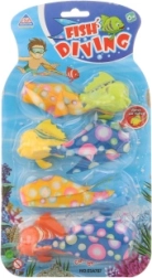 Poissons plongeurs pour l’eau – set de 4 pièces