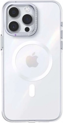 Joyroom MagSafe Glacier coque pour iPhone 15 Pro Max transparente