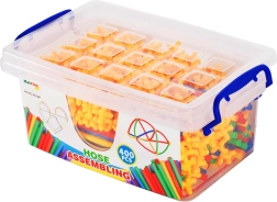 Jeu de construction pailles en boîte 400 pièces