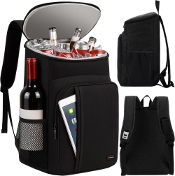 Trizand sac à dos isotherme de randonnée pour nourriture et boissons 26 l