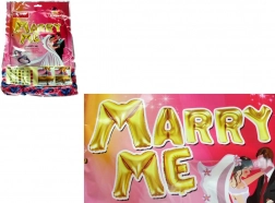 Ensemble de ballons MARRY ME