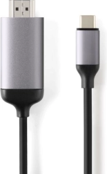 adaptateur MINIX NEO-C-4K USB‑C vers HDMI 4K 60 Hz, gris