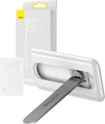 Support de téléphone pliable Baseus blanc