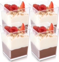 Gobelets pour desserts et rafraîchissements 160 ml, 4 pcs