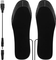 Semelles chauffantes USB, découpables tailles 41–46