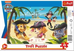 puzzle amis de la pat’ patrouille 15 pièces 33 × 23 cm