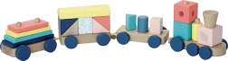 Petit train en bois coloré Vilac