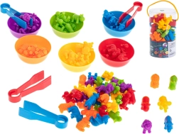 Jeu éducatif Montessori pour apprendre à compter – Animaux de safari