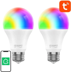 Ampoules LED RGB Wi‑Fi intelligentes GOSUND WB4, E27, 2 pcs