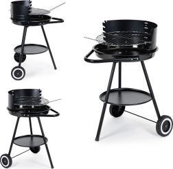 Barbecue de jardin avec hauteur de grille réglable, MultiGarden