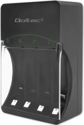 Chargeur pour batteries Ni-MH R03/AAA R6/AA