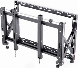 Support videowall pop‑out pour moniteurs 42–65" VESA 100×100 à 600×400, 60 kg