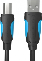 Câble d’imprimante USB 2.0 A vers USB‑B Vention VAS-A16-B200 2 m noir