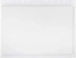 Pochette transparente pour documents avec reliure EU PVC