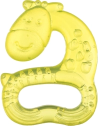 Anneau de dentition réfrigérant girafe jaune