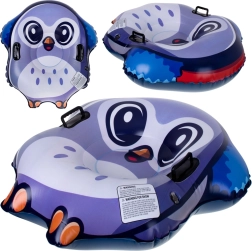 Bouée de neige gonflable pingouin 95 × 103 × 26 cm