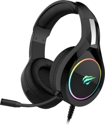 Casque gaming Havit Gamenote avec éclairage RVB et haut-parleurs de 50 mm