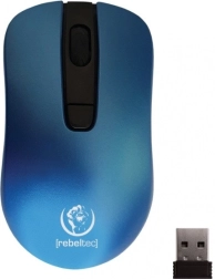 Souris sans fil Rebeltec STAR bleue 800/1000/1600 DPI