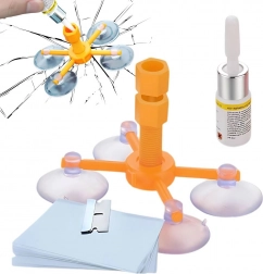 Kit de réparation de pare-brise – résine pour fissures et éclats