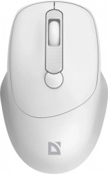 Souris sans fil Defender Feam MM-296 Silent, 1600 DPI, blanche