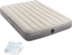 Matelas pneumatique double 191 × 137 × 25 cm beige Intex