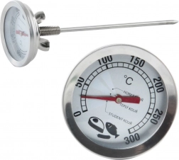 Thermomètre en acier pour fumoir avec sonde 16 cm