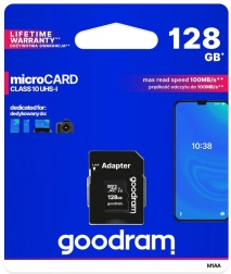 Carte mémoire Goodram microSD 128 Go