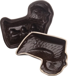 Moule en céramique pour la cuisson poussin